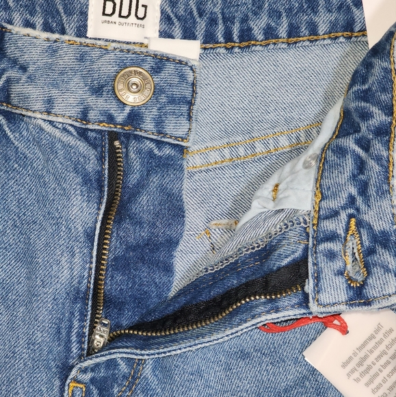 Urban Outfitters BDG Puddle Distressed Super High Waist Wide Leg Jeans Size 29W - Picture 5 of 15